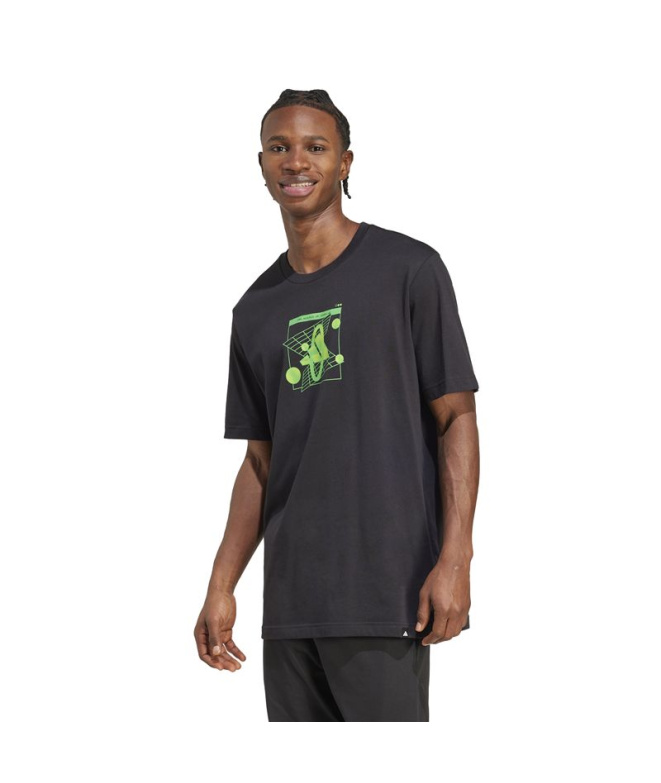 T-shirt noir adidas Graphic Retro Homme
