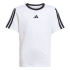 Camiseta adidas Jg 3 Bandas Bf Niña Blanco/Negro