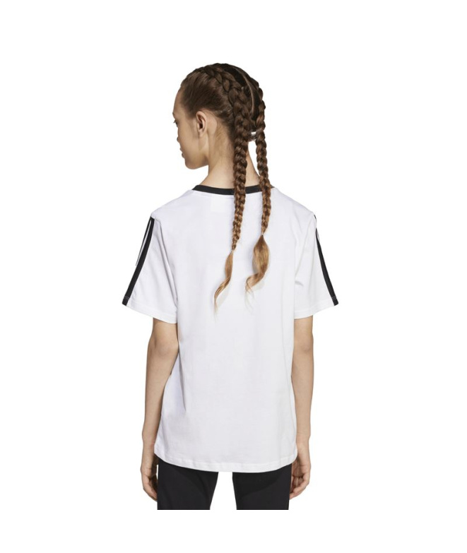Camiseta adidas Jg 3 Bandas Bf Niña Blanco/Negro
