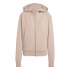 Moletom Mulher adidas D4T Fz Hoodie para Fitness Marcal