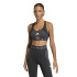 Brassiere de sport Fitness adidas CB MS Femme noir/carbone