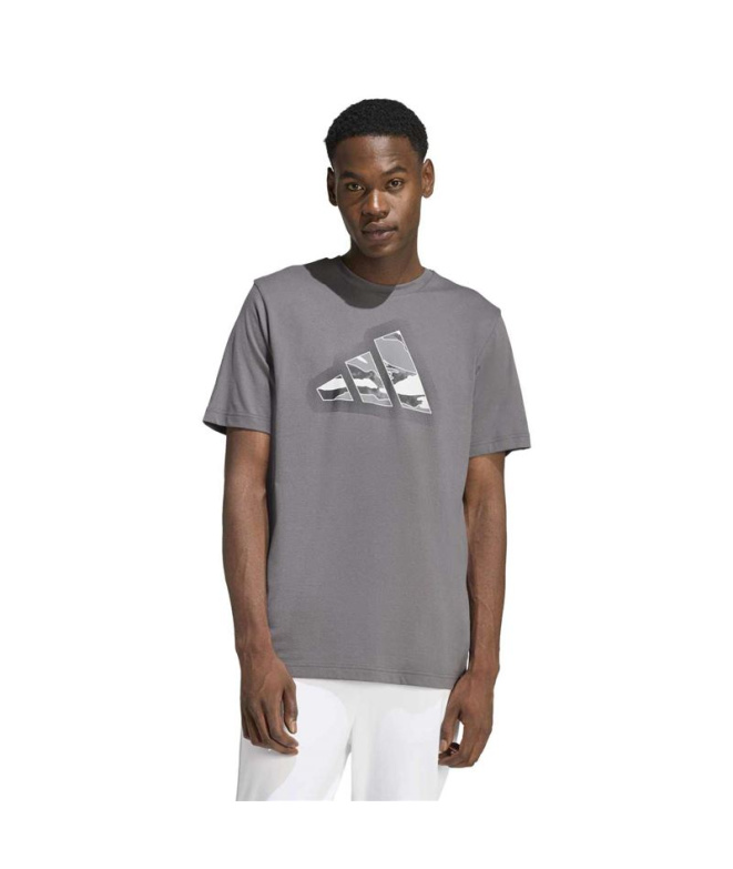 Camiseta adidas Camo Mod L Homem Gricin