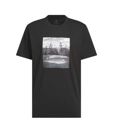Camiseta de Baloncesto adidas Escape Alpine Hombre Negro