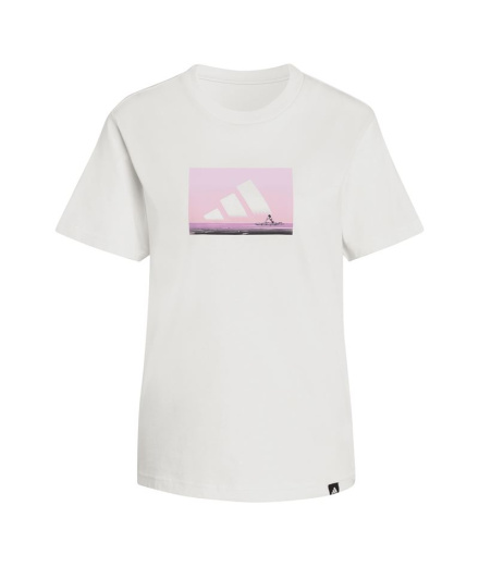 T-shirt blanc adidas Outdoor Adv Femme