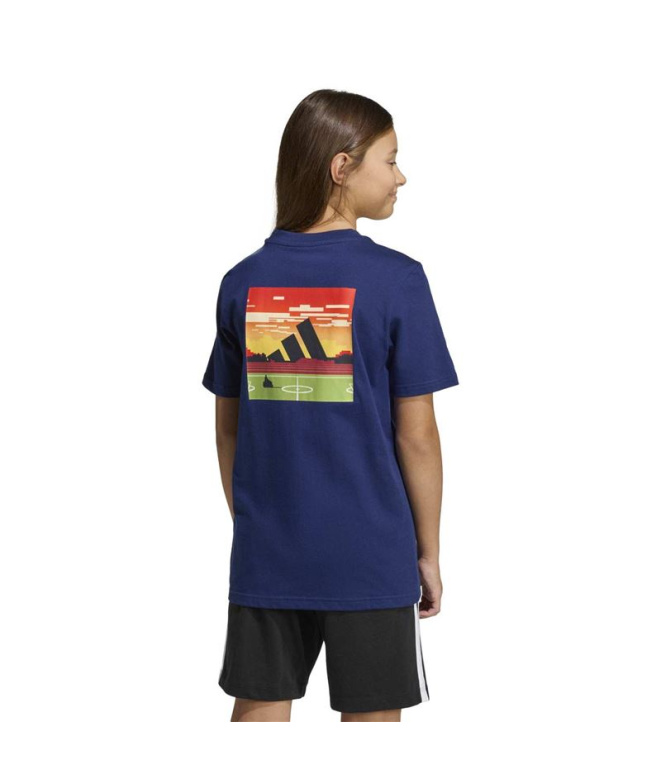 T-shirt Enfant adidas Game 2 bleu foncé