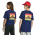 T-shirt Enfant adidas Game 2 bleu foncé