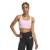 Brassiere de sport Fitness adidas Ess 3Stripes Femme rose/blanc