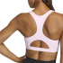 Brassiere de sport Fitness adidas Ess 3Stripes Femme rose/blanc