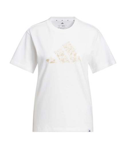 Camiseta adidas Shl Big Logo Mujer Blanco