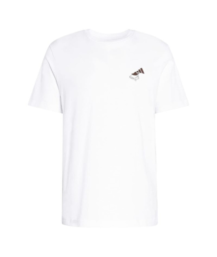Camiseta branca Homem adidas Cheesecake