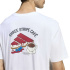 Camiseta branca Homem adidas Cheesecake
