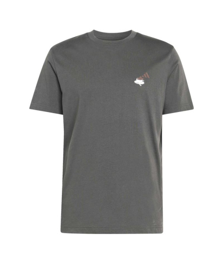 Camiseta Homem adidas Cheesecake cinza