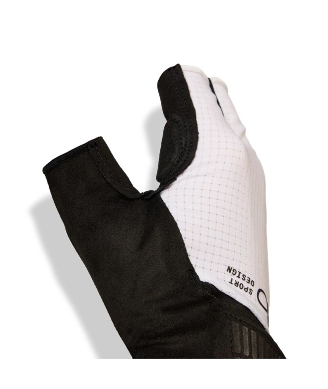 Guantes de ciclismo Giro Bravo II Gel Blanco