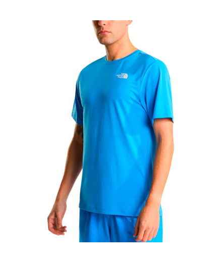 Camiseta de Montaña The north face 24/7 S/S Reg Hombre Azul