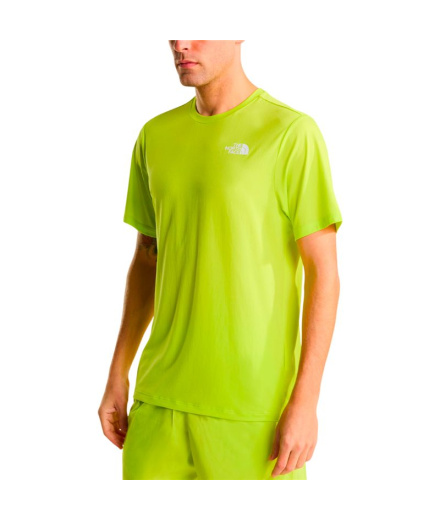 Camiseta de Montaña The north face 24/7 S/S Reg Hombre Verde
