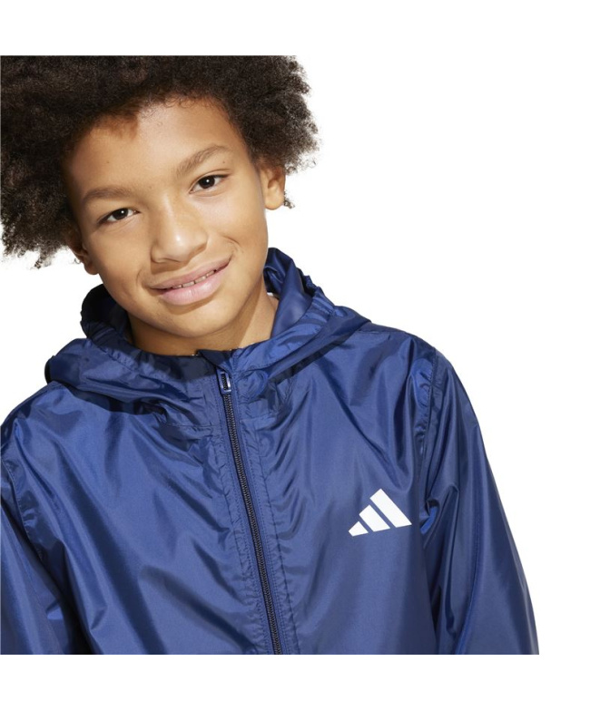 Cortavientos adidas Rain Infantil Azul Oscuro