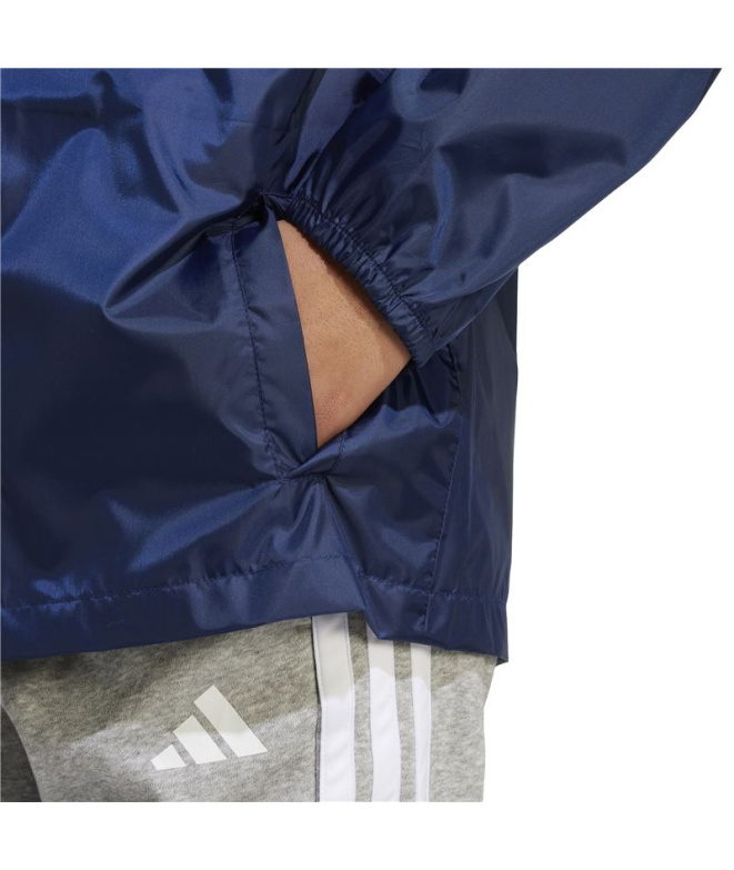 Cortavientos adidas Rain Infantil Azul Oscuro