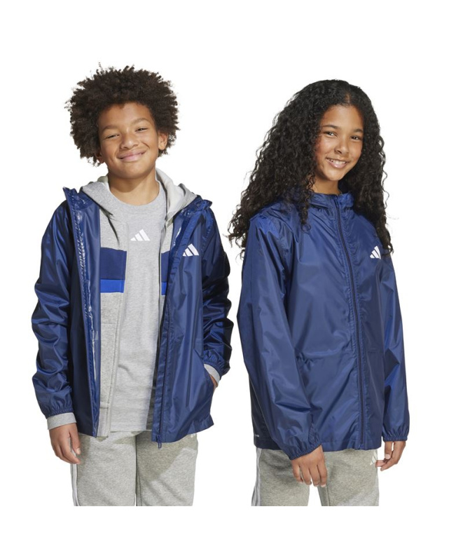Cortavientos adidas Rain Infantil Azul Oscuro