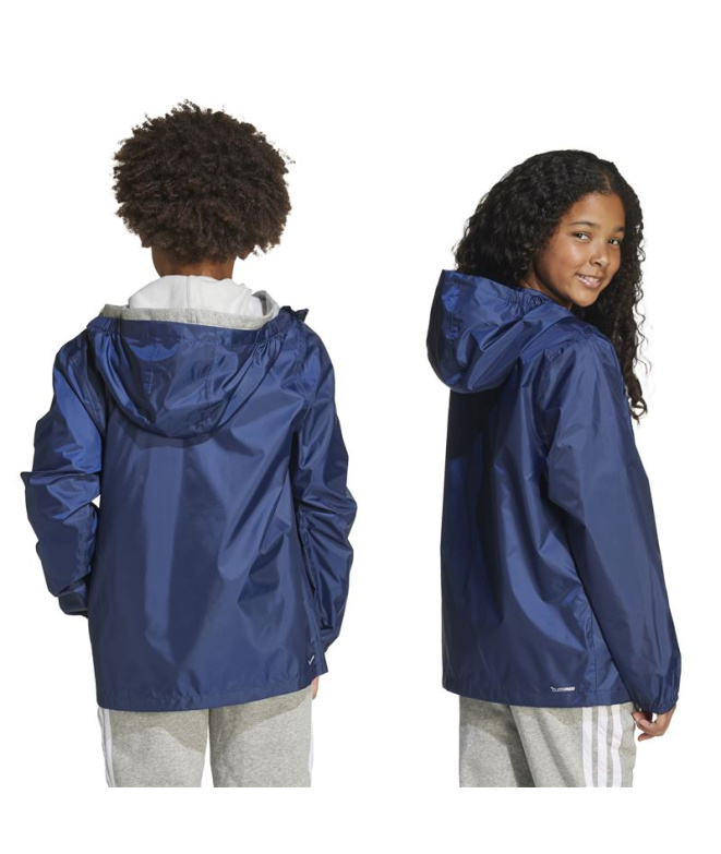 Cortavientos adidas Rain Infantil Azul Oscuro