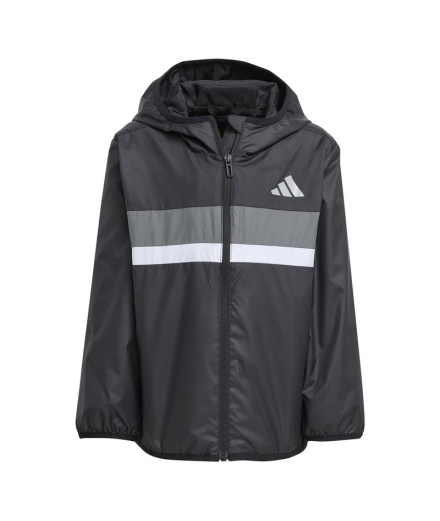 Cortavientos adidas Lk Tiberio Infantil Negro