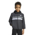 Jaqueta corta-vento Infantil adidas Lk Tiberio preta