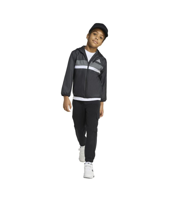 Jaqueta corta-vento Infantil adidas Lk Tiberio...