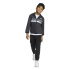 Jaqueta corta-vento Infantil adidas Lk Tiberio preta