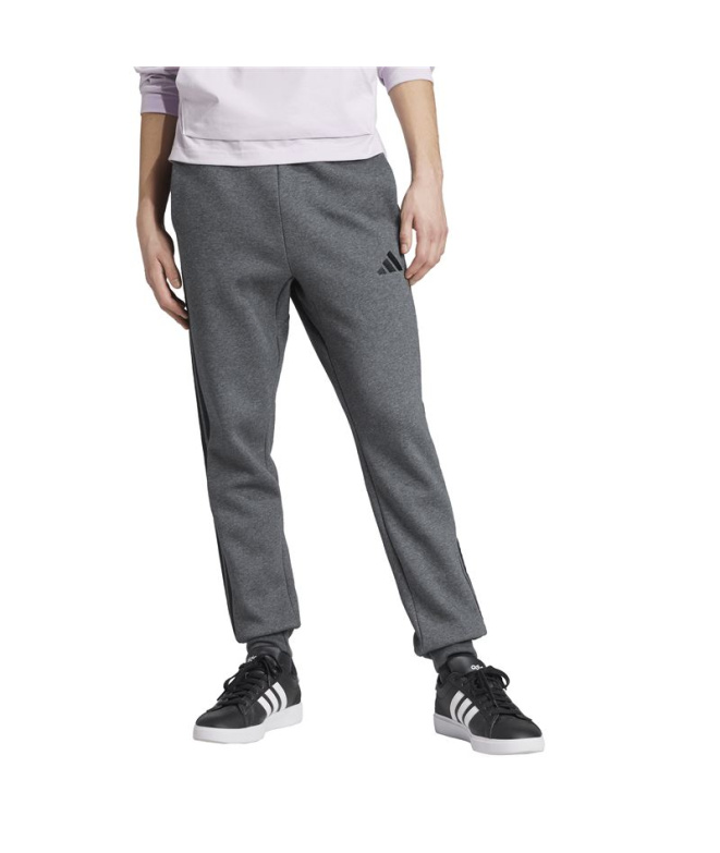 Pantalones adidas 3Bandas Fl Tc Hombre Gris...