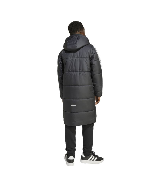 Manteau long adidas Enfant noir et blanc