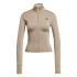 Sweat Fitness adidas We Zp Thru Femme marron