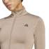 Sweat Fitness adidas We Zp Thru Femme marron