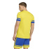 Camiseta de Fútbol adidas Squadra25 Jsy Hombre Amarillo/Azul