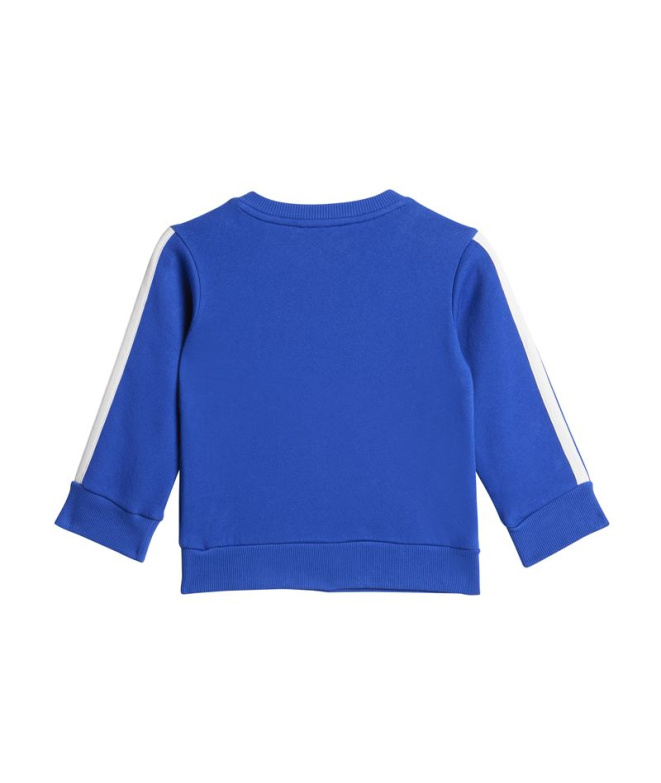 adidas Conjunto 3-Stripes Tib Fl Set Bebês Azul...
