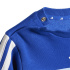 adidas Conjunto 3-Stripes Tib Fl Set Bebês Azul Escuro/Branco