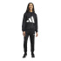 Conjunto de treino adidas Big Logo Ft Hd Ts Homem , preto/branco