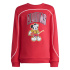 Fato de treino Infantil adidas Lk Dy Mm Jog, cor bordô/branco