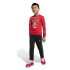 Fato de treino Infantil adidas Lk Dy Mm Jog, cor bordô/branco