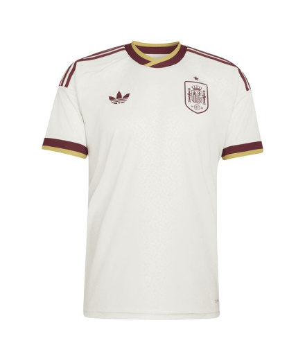 T-shirt Football adidas Espagne A 25/26 Homme Blanc
