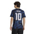 Camiseta de Fútbol adidas Argentina A Messi 10 Hombre Negro