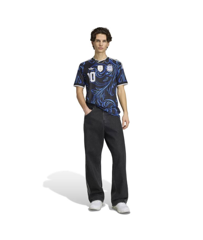 Camiseta Futebol preta Homem adidas Argentina A...