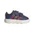 Sapatilhas Infantil adidas Grand Court Spider-Man CF, azul escuro/bordô/branco-creme