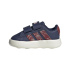 Sapatilhas Infantil adidas Grand Court Spider-Man CF, azul escuro/bordô/branco-creme