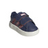 Sapatilhas Infantil adidas Grand Court Spider-Man CF, azul escuro/bordô/branco-creme