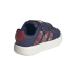 Sapatilhas Infantil adidas Grand Court Spider-Man CF, azul escuro/bordô/branco-creme