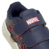 Sapatilhas Infantil adidas Grand Court Spider-Man CF, azul escuro/bordô/branco-creme
