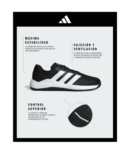 Zapatillas de Fitness adidas Dropset Base Trainer Hombre...