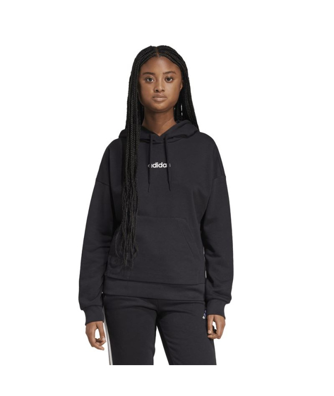 Mulher adidas Lin Ft Hd Moletom /branco