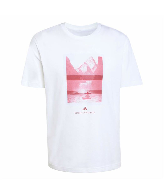 T-shirt blanc adidas Out Kayak Homme