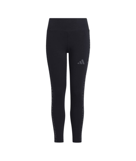 Mallas adidas Jg An 3 Bandas Leg Niña Negro/Blanco