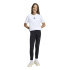 Malhas legging adidas Jg An 3 Stripes Menina , preta/branca